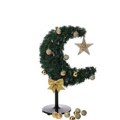 3ft Green Crescent Eid Tree