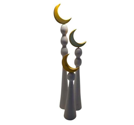 3-Piece Mosque Tower Centerpiece-Ramadan Decoration